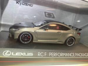 京商 1/43 レクサス RC F パフォーマンス パッケージ ソニックチタニウム