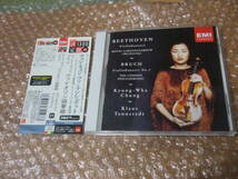 CD ベートーヴェン:ヴァイオリン協奏曲 チョン キョン・ファ_画像1