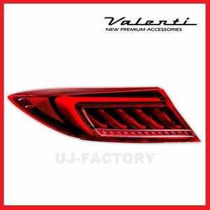 ★Valenti 保安基準適合 ジュエル LEDテール ULTRA★TOYOTA GR86 ZN8 (R3/10～)★レッドレンズ/グロスブラック (TT86GRZU-RG-1)