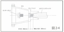 ★ワークスベル★ 車検対応 ステアリングボス【221】★HONDA アコードワゴン CF6/CF7 H9/10～H14/10（エアバッグ付車）_画像2