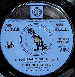 The Kinks-You Really Got Me★英Orig.EP/マト1