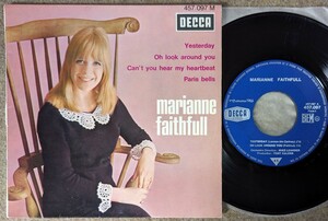 Marianne Faithfull-Yesterday★仏Orig.EP/The Rolling Stones