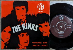 The Kinks-Wonderboy★ノルウェーOrig.7&#34;