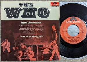 The Who-The Last Time/Under My Thumb★仏Orig.7"