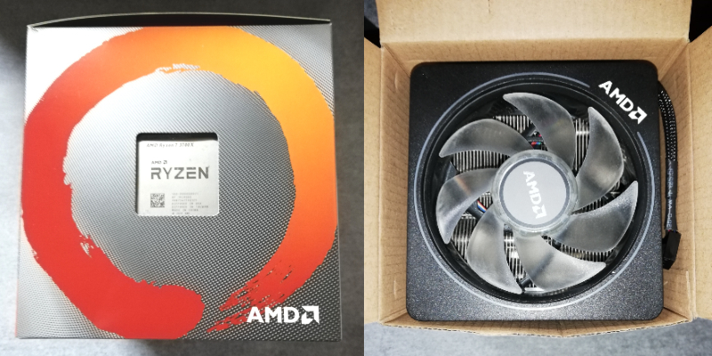 CPU + 専用クーラー + 化粧箱】Ryzen 7 3700X 100-100000071BOX 日本