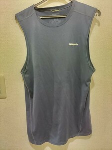  tank top no sleeve Patagonia navy patagonia