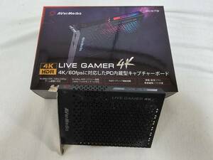 1円〜　AVerMedia Live Gamer 4K GC573 [4Kパススルー対応 PCIe接続 ゲームキャプチャーボード]