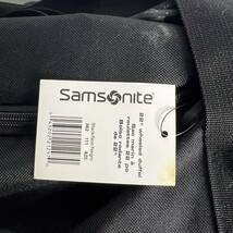 【1022-74】 【1円〜】【新品未使用】Samsonite サムソナイト　キャリーバック　ブラック　ソフトスーツケース_画像6