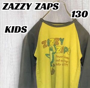 【ZAZZY ZAPS】ザジーザップス シャツ Tシャツ ロンT キッズ 130
