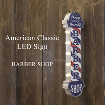 American Classic LED Sign アメリカンクラシック【BARBER SHOP】_画像1