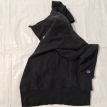 Champion USA製 チャンピオン　リバースウィーブ 黒　ブラック black ビンテージ　無地　90年代　vintageトリコ スウェット sweat レア　_画像8