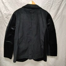 ディクソン DICKSON コーデュロイ ウェイタージャケット Corduroy Jacket テーラード　ジャケット　カバーオール　ブラック　黒　BLACK　　_画像6