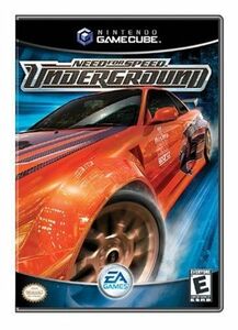 海外限定版 海外版 ゲームキューブ ニード・フォー・スピード アンダーグラウンド Need For Speed Underground