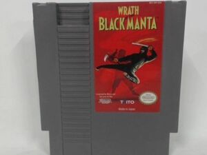 海外限定版 海外版 ファミコン 忍者COP サイゾウ WRATH OF THE BLACK MANTA NES