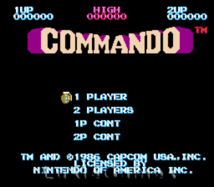 海外限定版 海外版 ファミコン コマンドー Commando NES_画像2