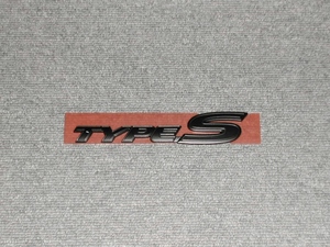  Honda original #TypeS emblem /S2000(AP2) rear 