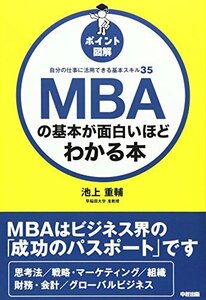 【中古】 [ポイント図解]MBAの基本が面白いほどわかる本