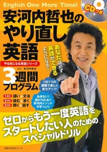 【中古】 CDつき 安河内哲也のやり直し英語3週間プログラム (主婦の友生活シリーズ)