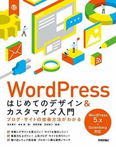 【中古】 WordPress はじめてのデザイン&カスタマイズ入門　ブログ・サイトの改善方法がわかる