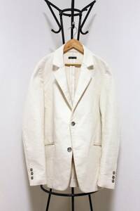 FRANK LEDER DEUTSCHLEDER IVORY WHITE JACKET M / 稀少 フランクリーダー ジャーマンレザー ジャケット アイボリー / auberge avontade