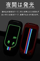 [LETINGFAR] キーケース ジープJEEP用 スマートキーケース キーカバー 亜鉛合金 シリコン 全面保護ケース ジープJEEP専用設計 3ボタン_画像5