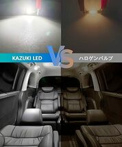 Kazuki DC9-60V T10×31mm ルームランプ 車内ランプ 無極性 4連 3020SMD トランク/ラゲッジ/マップランプ/ナンバー灯 12V/24V車用_画像2