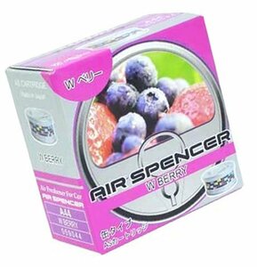 エアースペンサー(Air Spencer)栄光社 車用 芳香消臭剤 エアースペンサー カートリッジ 置き型 詰め替え用 ダブルベリー40g