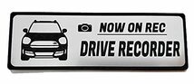3代目 ミニ クロスオーバー JCW MINI CROSSOVER JOHN COOPER WORKS ドライブレコーダー 搭載車 装着車 エンブレム ドラレコ_画像2