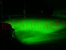 LEDフォグランプ デーモングリーン 実測10000LM 日本ブランド ロイヤルガード零 LEDフォグ 緑 グリーン H8 H9 H11_画像4