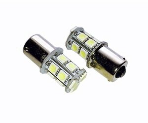 LED 24V サイドマーカー イエロー S25 3チップ5050SMD 180° BA15S 黄色 トラック バスマーカー