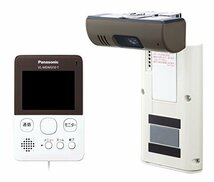 Panasonic ワイヤレスドアモニター ドアモニ ブラウン ワイヤレスドアカメラ+モニター親機 各1台セット_画像1