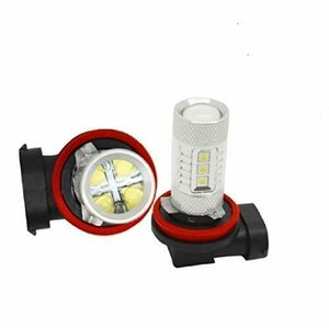 イエローフォグバルブ！12V/24V LED 超爆光 80W CREE H8 H11 H16 3000K