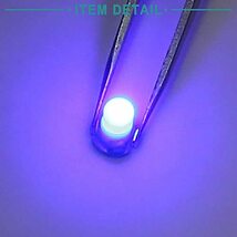 ACROPIX LEDダッシュボードパネルゲージ ライトランプ電球 車の内装 T4.2 ブルー 10個_画像4
