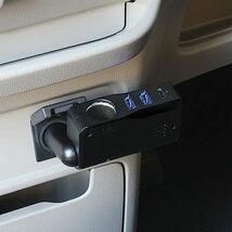 槌屋ヤック 車内用品 増設 ソケット スリムソケット ディレクション 2USB+Type-C ZE-82_画像2