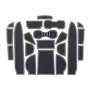 【BIXUAN】ボルボXC40 ラバーマット 車種専用 ドアマット ドアポケットマット カーパーツ カーアクセサリー カタカタ音防止 水で洗える