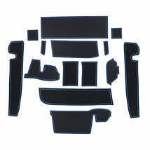 【GAFAT】TOYOTA ルーミー タンク トヨタ M900A/M910A型 2016年～現行 ROOMY TANK 新型 専用 ドアポケットマット ラバーマット ゴム 防音_画像1