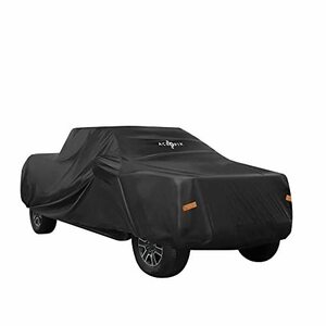 ACROPIX 車体カバー ピックアップトラックの車のカバー Toyotaに対応 Tacoma Double Cab 4ドア 6.1 Feet Bedに対応 ブラック