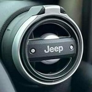 【 JEEP 純正 】 ドリンクホルダー JK ラングラー 専用 後期モデル エアコンダクト取付 ロゴ入り