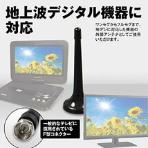 お得な2本セット 地デジ ワンセグ 高感度アンテナ（伸縮タイプ） 車載 マグネット式高感度ロッドアンテナ F型コネクター対応_画像4