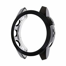 Compatible with Garmin Fenix 7,Fenix 7S,Fenix 7X Case Soft Plated TPU Protective Bumper Cover Case for GM Fenix 7 Smartwatch_画像3