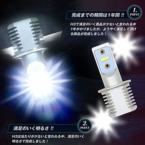 Takenous トラック野郎御用達 竹村商会 24v h3 led フォグランプ トラック h3ledバルブ h3フォグ ledの画像4