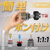 LEDヘッドライト HB3 360°全面発光 LEDバルブ 16000LM 6000K 12V専用 車検対応 LEDフォグランプ Arumin製チップ IP67防水 一体型_画像5