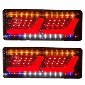 [RioSole]テールランプ トラック ウィンカー LED 24V シーケンシャルウィンカー UD マツダ いすゞ ふそう 日野 日産 流れる ダンプ