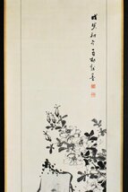 【真作】B1948 大倉雨邨「石花図」紙本 肉筆 鉄翁祖門師事 新潟の人_画像3