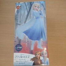 【新品・未開封 ・箱痛み有り】セガ Disney LPM リミテッドプレミアムフィギュア アナと雪の女王2 エルサ_画像1