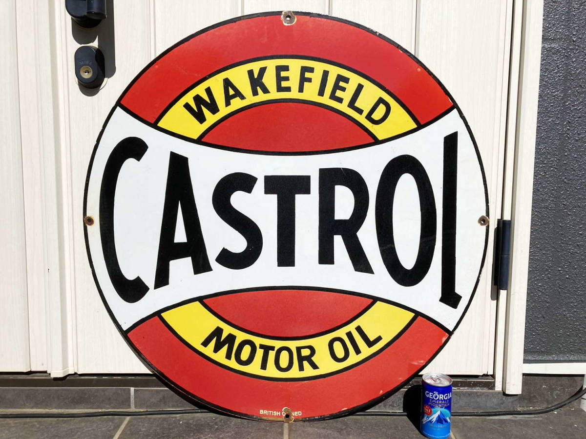 年最新ヤフオク!  castrol カストロール広告、ノベルティグッズ