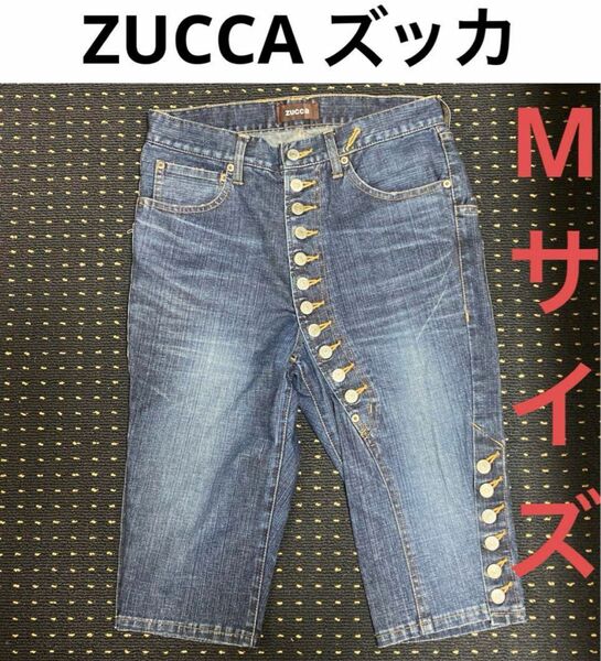 ZUCCA ズッカ インディゴ ボタンフライデニム