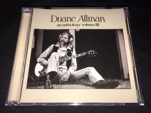 入手困難品！Mid Valley ★ Duane Allman / Allman Brothers -「An Anthology Volume III」プレス2CD