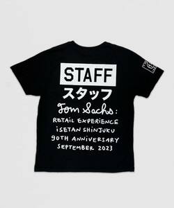 Tom Sachs トムサックス 伊勢丹 90th スタッフ T Shirt. XXL 野村訓市 Tシャツ staff 90周年