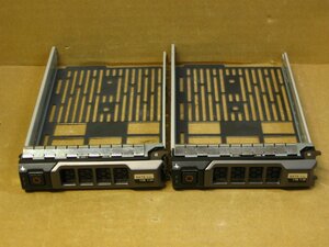 ▽DELL CN-058CWC 3.5インチHDDマウンター 2個 中古 トレイキャディー PowerEdge